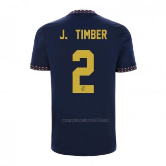 Camiseta Ajax Jugador J.Timber Segunda 2022-2023