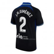 Camiseta Atletico Madrid Jugador J.M.Gimenez Segunda 2022-2023