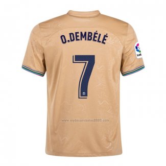 Camiseta Barcelona Jugador O.Dembele Segunda 2022-2023