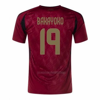 Camiseta Belgica Jugador Bakayoko Primera 2024
