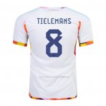 Camiseta Belgica Jugador Tielemans Segunda 2022