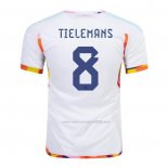 Camiseta Belgica Jugador Tielemans Segunda 2022