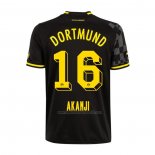 Camiseta Borussia Dortmund Jugador Akanji Segunda 2022-2023