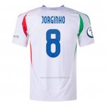 Camiseta Italia Jugador Jorginho Segunda 2024-2025