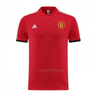 Camiseta Polo del Manchester United 2023-2024 Rojo