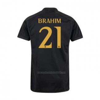 Camiseta Real Madrid Jugador Brahim Tercera 2023-2024