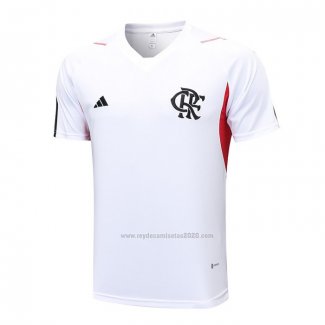 Camiseta de Entrenamiento Flamengo 2023-2024 Blanco