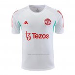 Camiseta de Entrenamiento Manchester United 2023-2024 Blanco