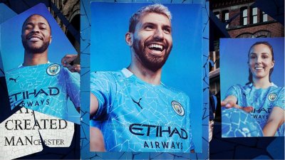 Camiseta Manchester City Primera 2020-2021