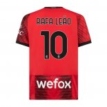 Camiseta AC Milan Jugador Rafa Leao Primera 2023-2024