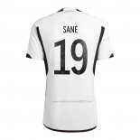 Camiseta Alemania Jugador Sane Primera 2022