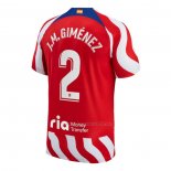 Camiseta Atletico Madrid Jugador J.M.Gimenez Primera 2022-2023