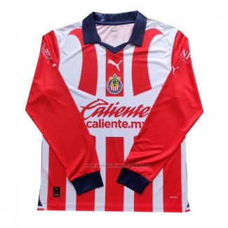 Camiseta Guadalajara Primera Manga Larga 2023-2024