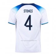 Camiseta Inglaterra Jugador Stones Primera 2022