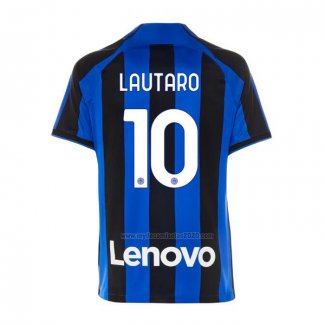 Camiseta Inter Milan Jugador Lautaro Primera 2022-2023
