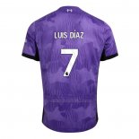 Camiseta Liverpool Jugador Luis Diaz Tercera 2023-2024
