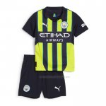 Camiseta Manchester City Segunda Nino 2024-2025