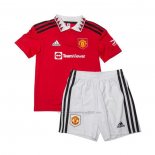 Camiseta Manchester United Primera Nino 2022-2023