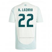 Camiseta Mexico Jugador H.Lozano Segunda 2024