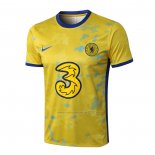 Camiseta de Entrenamiento Chelsea 2022-2023 Amarillo