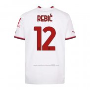 Camiseta AC Milan Jugador A.Rebic Segunda 2022-2023