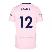 Camiseta Arsenal Jugador Saliba Tercera 2022-2023