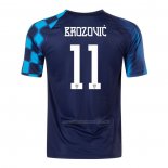 Camiseta Croacia Jugador Brozovic Segunda 2022
