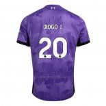 Camiseta Liverpool Jugador Diogo J. Tercera 2023-2024