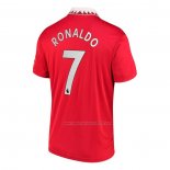 Camiseta Manchester United Jugador Ronaldo Primera 2022-2023