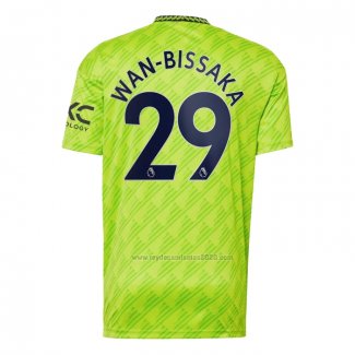 Camiseta Manchester United Jugador Wan-Bissaka Tercera 2022-2023