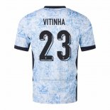 Camiseta Portugal Jugador Vitinha Segunda 2024