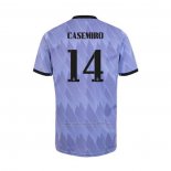 Camiseta Real Madrid Jugador Casemiro Segunda 2022-2023