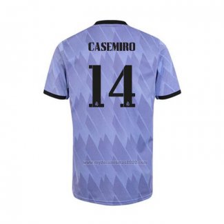 Camiseta Real Madrid Jugador Casemiro Segunda 2022-2023