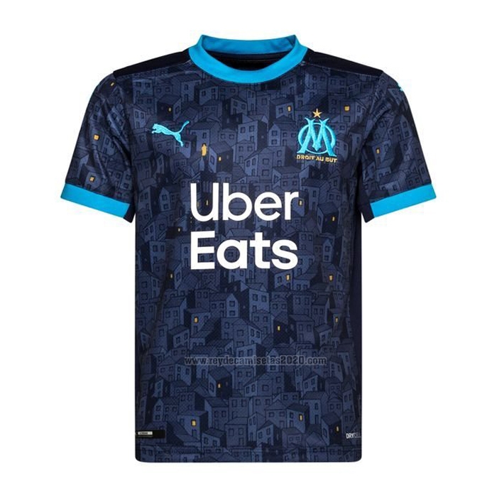 Camiseta Olympique Marsella Segunda 2020-2021 - Camisetas de futbol ...