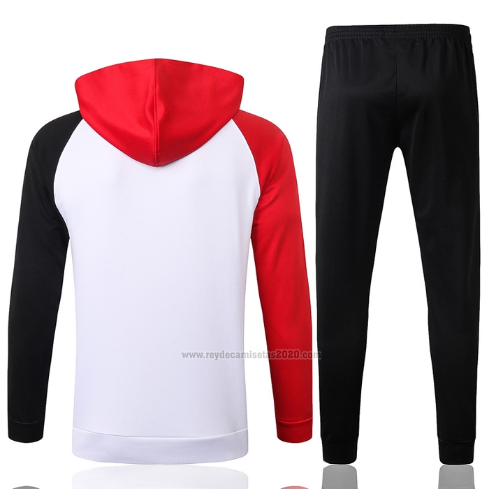 Chandal con Capucha del Liverpool 2020-2021 Blanco ...