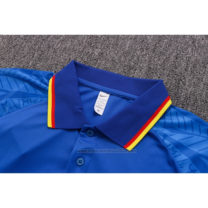Camiseta Polo del Francia 2022-2023 Azul