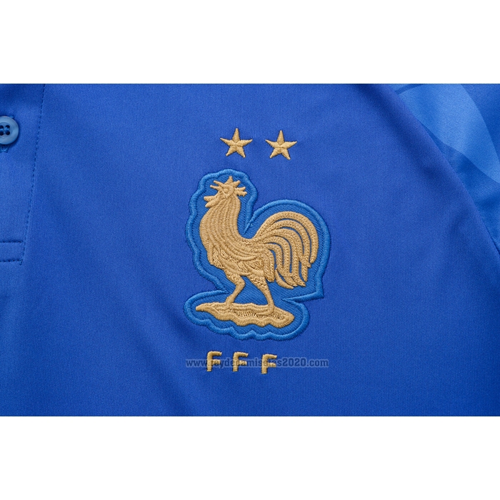 Camiseta Polo del Francia 2022-2023 Azul
