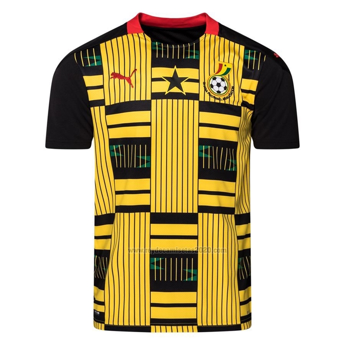 Tailandia Camiseta Ghana Segunda 2020-2021 - Camisetas de futbol baratas 2019/2020