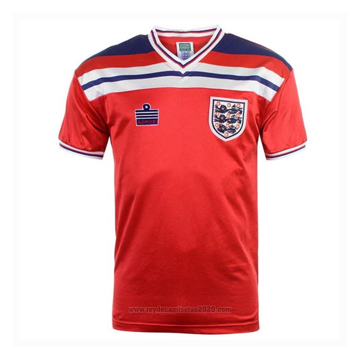 Camiseta Inglaterra Segunda Retro 1980 - Camisetas de futbol baratas 2019/2020