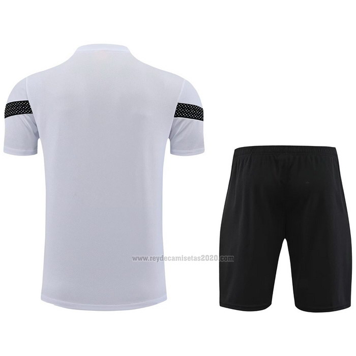 Chandal del Senegal Manga Corta 2023-2024 Blanco - Pantalon Corto