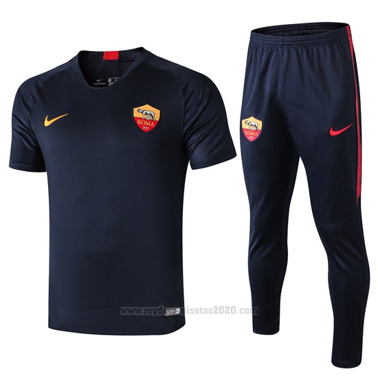 Chandal del Roma Manga Corta 2019-2020 Azul - Camisetas de ...