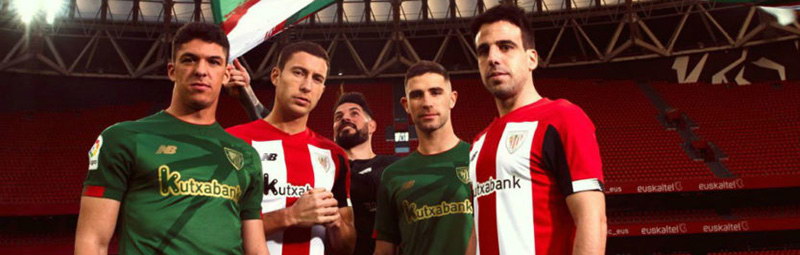 equipaciones de futbol Athletic Bilbao baratas