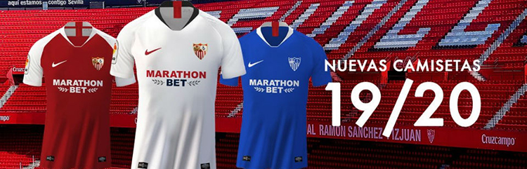 equipaciones de futbol Sevilla baratas