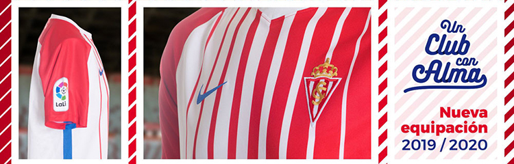 equipaciones de futbol Sporting de Gijon baratas